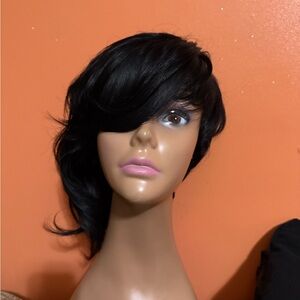 Sleek Black Women's Wig